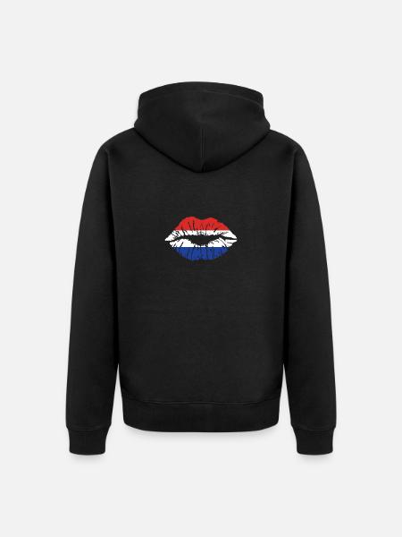 Paraguay Hjärtflagga Flagga Latinamerika Resor - Ekologisk premiumluvjack unisex - svart