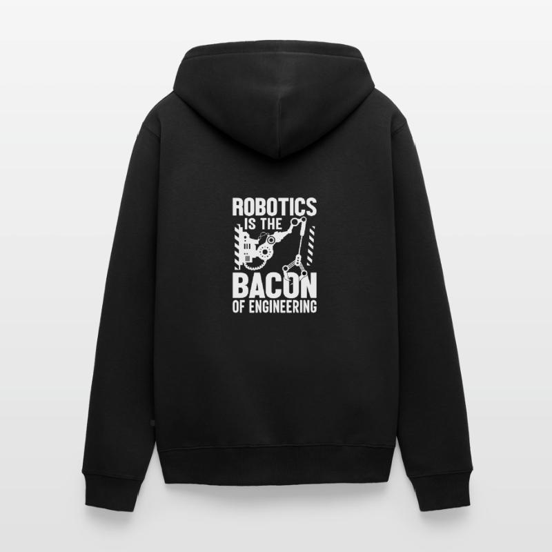 Robot Programmer Automation Technician Unisex Premium Organic Zip Hoodie