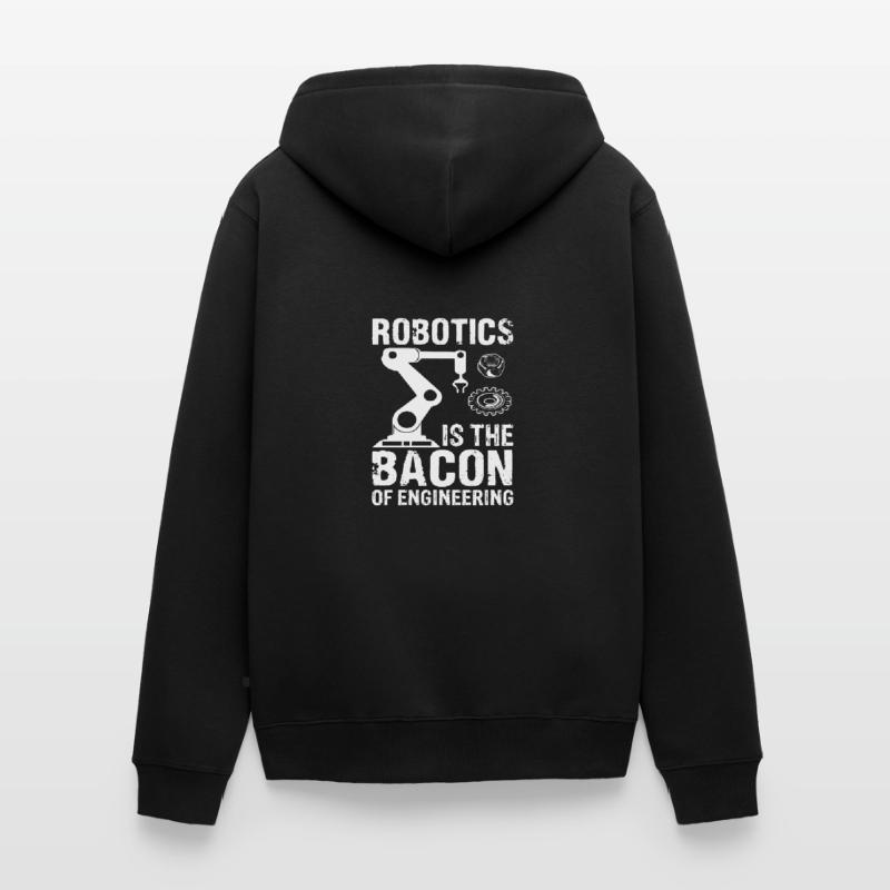 Robot Programmer Automation Technician Unisex Premium Organic Zip Hoodie