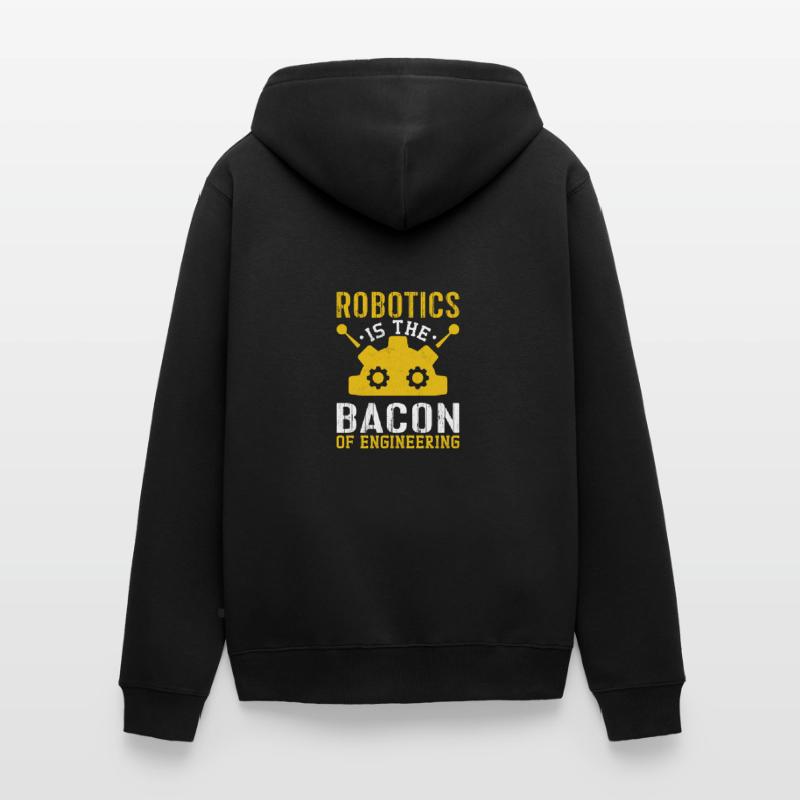 Robot Programmer Automation Technician Unisex Premium Organic Zip Hoodie