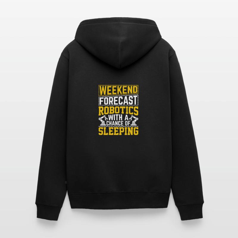 Robot Programmer Automation Technician Unisex Premium Organic Zip Hoodie