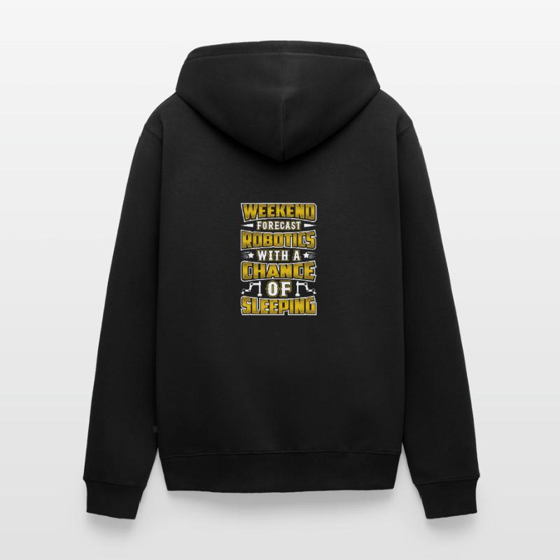 Robot Programmer Automation Technician Unisex Premium Organic Zip Hoodie
