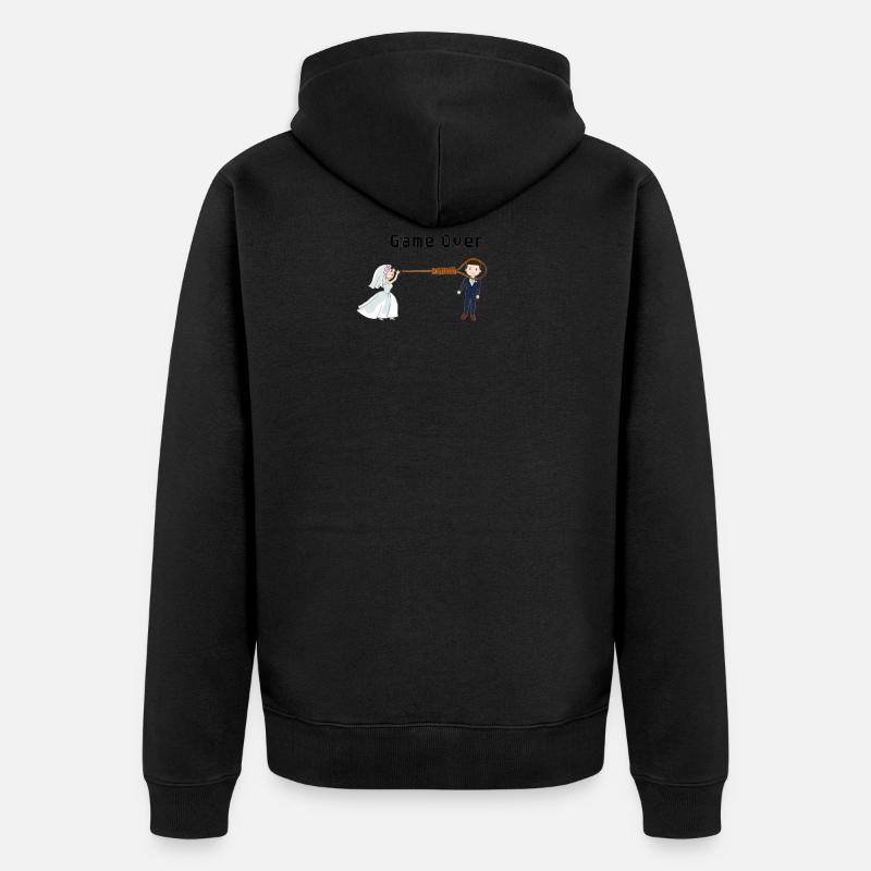 Jeu terminé - Veste à capuche bio Premium Unisexe - noir