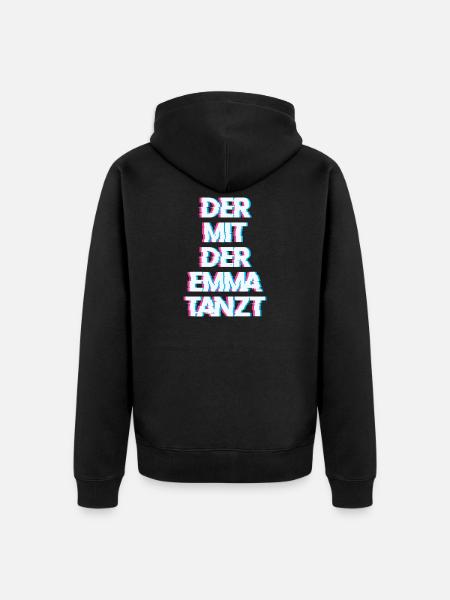 Hardtekk Tekk - Veste à capuche bio Premium Unisexe - noir