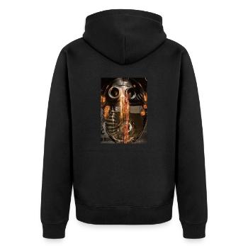 Dale Megator T73 Original - Veste à capuche bio Premium Unisexe - noir - Dos - Nico (187cm)