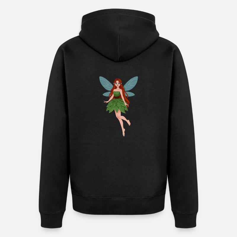 Merline - Veste à capuche bio Premium Unisexe - noir