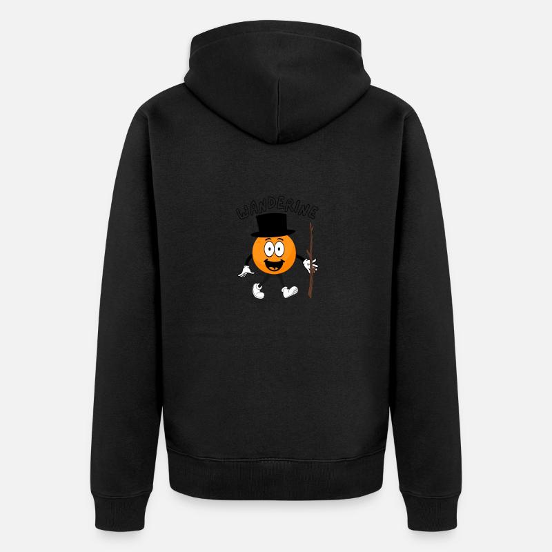 Le Wanderine - Veste à capuche bio Premium Unisexe - noir