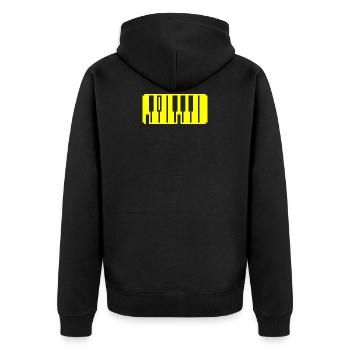 Elektron Digitone Synthétiseur - Veste à capuche bio Premium Unisexe - noir - Dos - Nico (187cm)