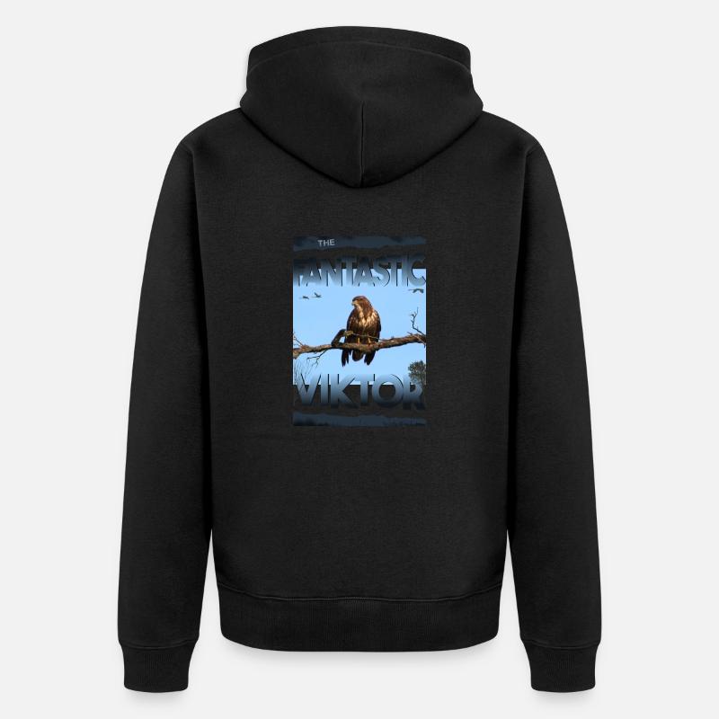 Viktor Anniversaire Viktor - Veste à capuche bio Premium Unisexe - noir