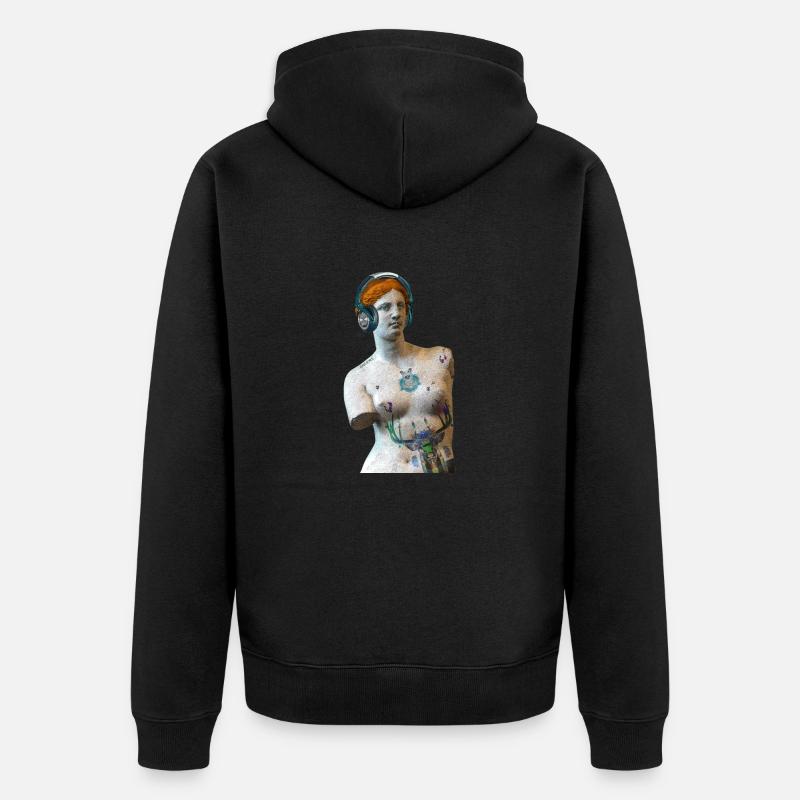 Vénus de Milo - Veste à capuche bio Premium Unisexe - noir