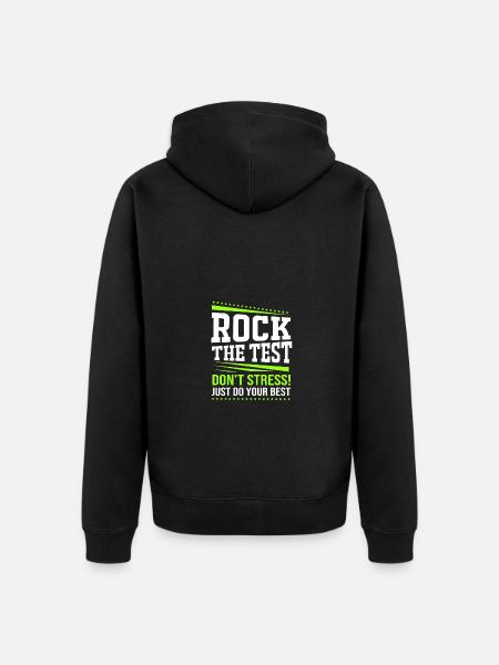 Middle School Teachers - Unisex Premium Organic Zip Hoodie - black