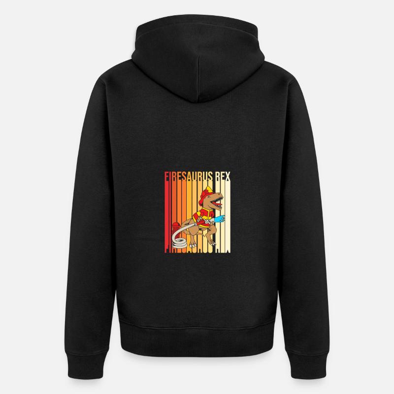 Pompier Pompier - Veste à capuche bio Premium Unisexe - noir