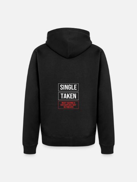 Chesapeake Bay Retriever - Unisex Premium Organic Zip Hoodie - black