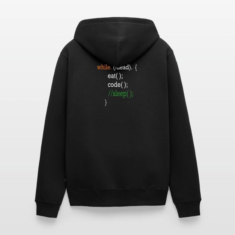Programmierer Coding Shirt Veste à capuche bio Premium Unisexe