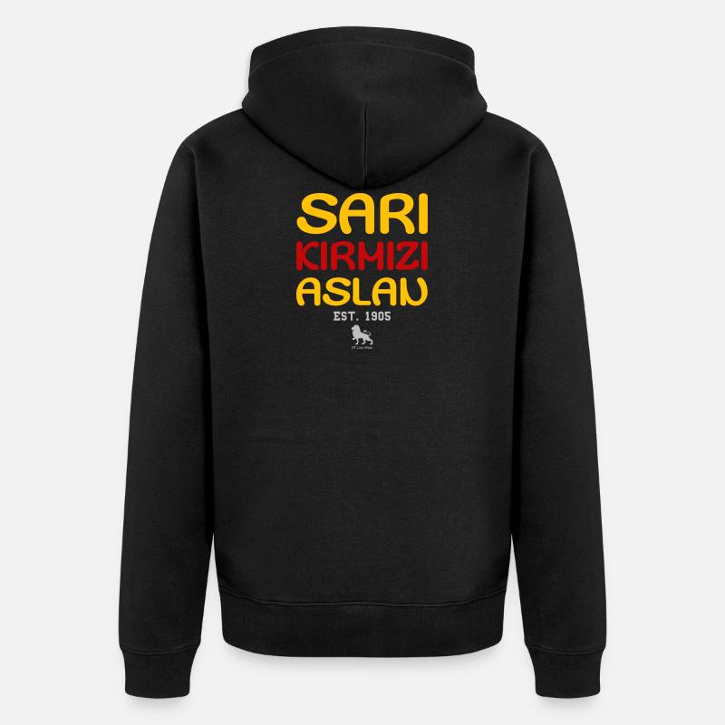 Aslan - Veste à capuche bio Premium Unisexe - noir