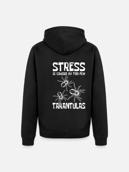 Tarantula Gifts | Pets Spider Tarantula - Unisex Premium Organic Zip Hoodie - black