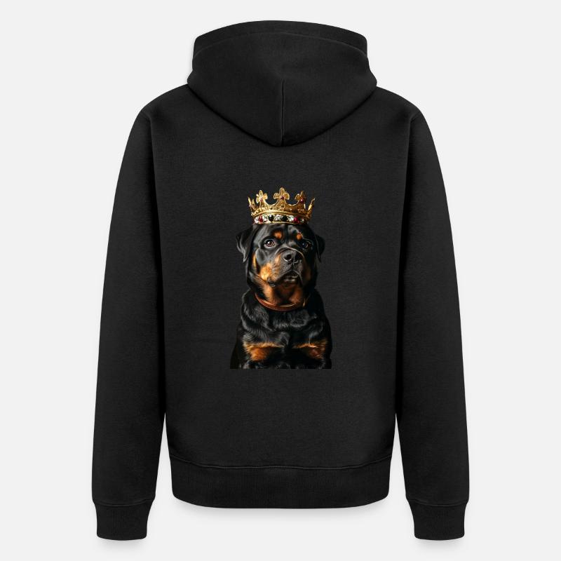 Rottweiler - Veste à capuche bio Premium Unisexe - noir