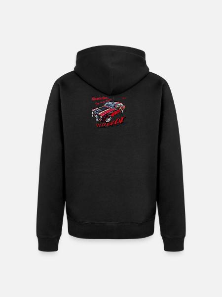 Vroaaaar Music 2 - Unisex Premium Bio Zip Hoodie - Schwarz