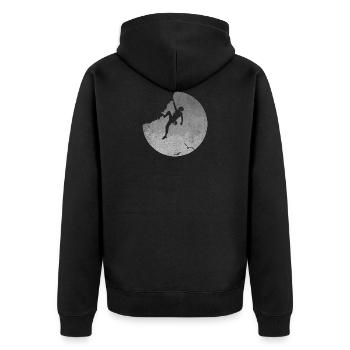 Climbing - Veste à capuche bio Premium Unisexe - noir - Dos - Nico (187cm)