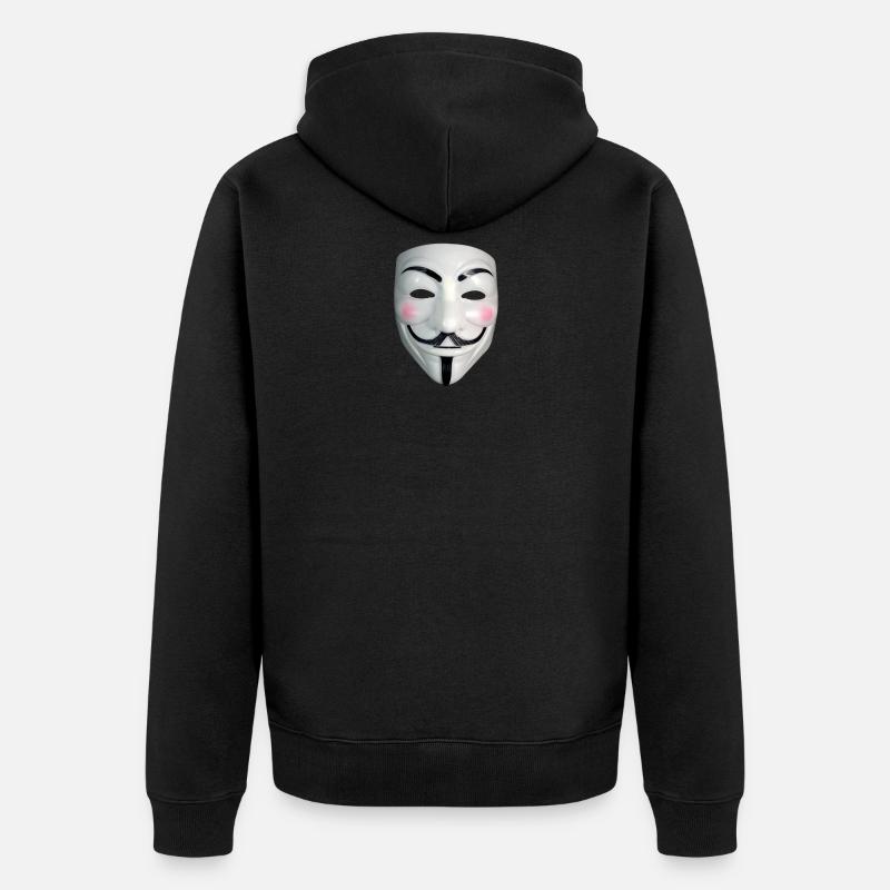 Anonyme - Veste à capuche bio Premium Unisexe - noir