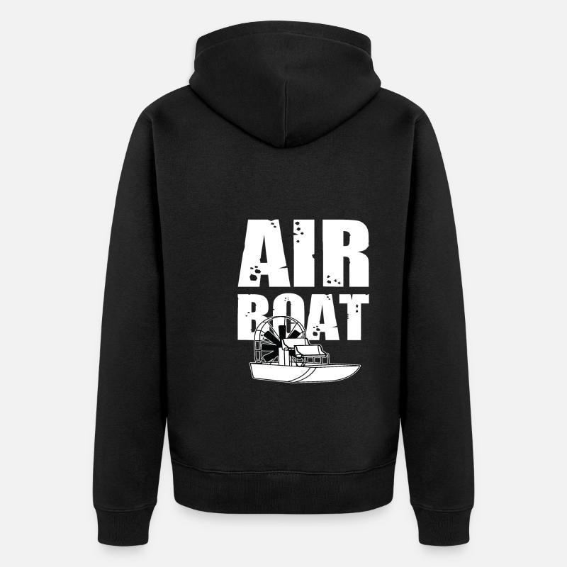 Conception d’hydroglisseur cool - Veste à capuche bio Premium Unisexe - noir