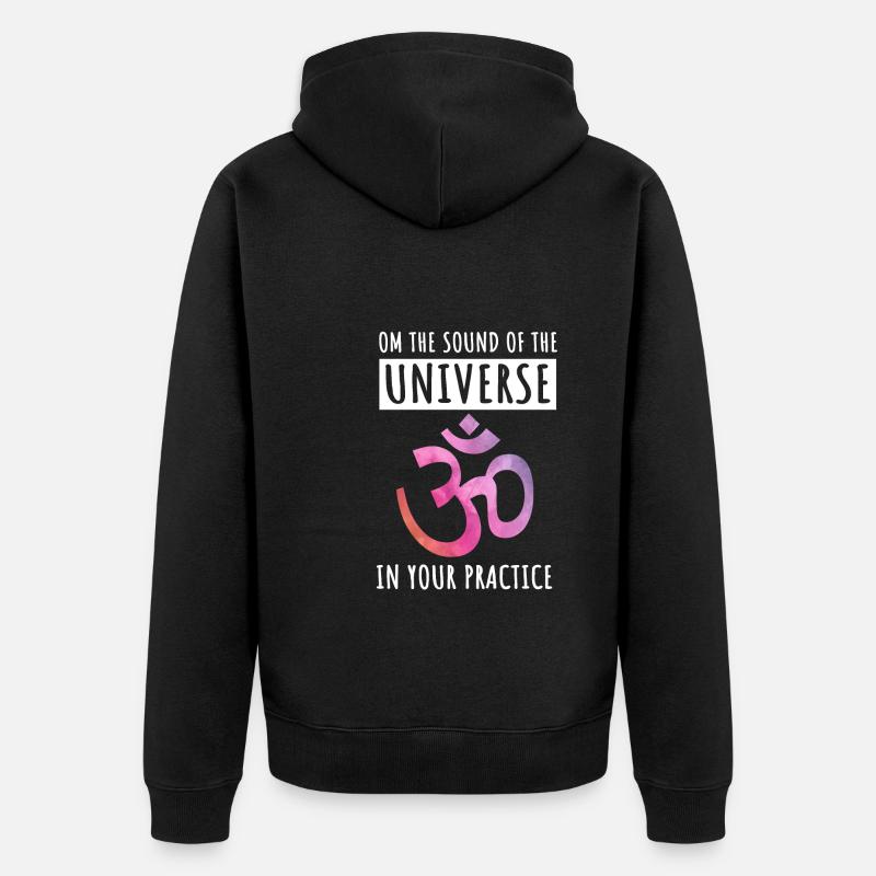 Retro Fährschiff Bekleidung Containerschiff - Unisex Premium Bio Zip Hoodie - Schwarz