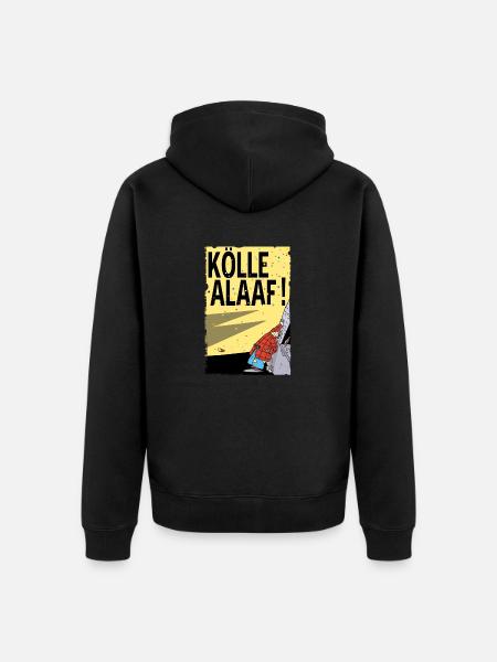 Kölner Karneval - Unisex Premium Bio Zip Hoodie - Schwarz