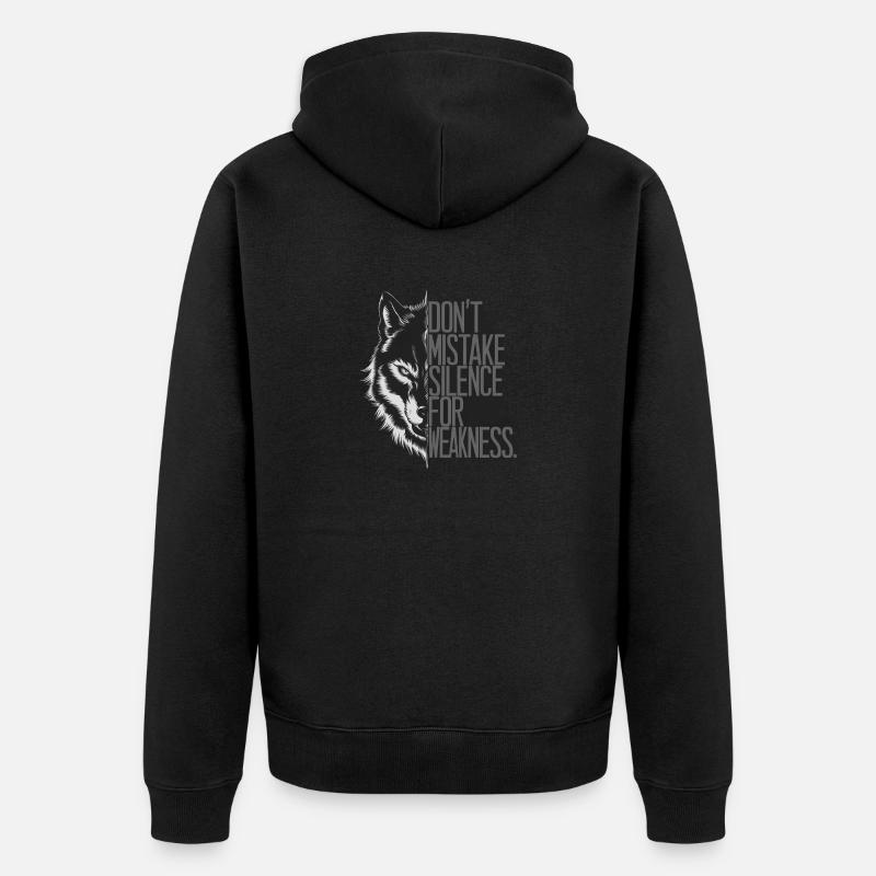 Sagesse - Veste à capuche bio Premium Unisexe - noir