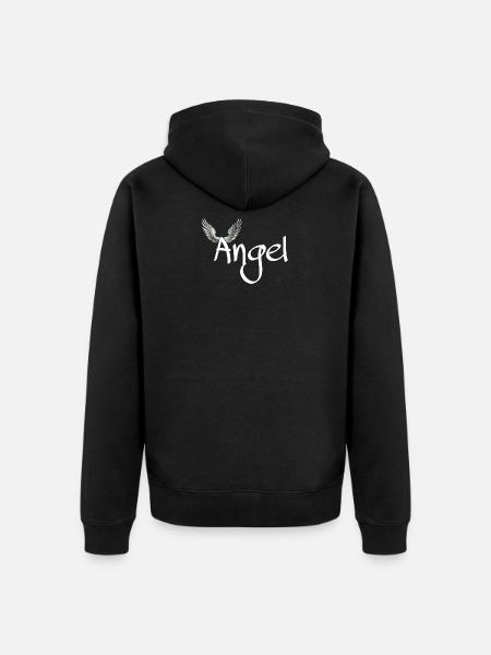Women's tshirts - Unisex Premium Organic Zip Hoodie - black