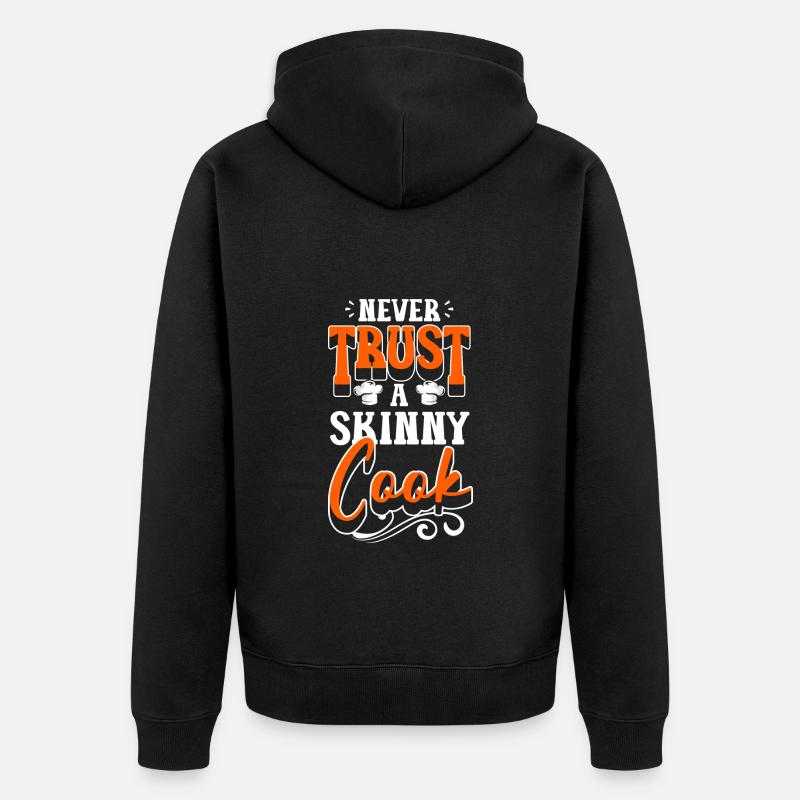 Cuisine Art culinaire - Veste à capuche bio Premium Unisexe - noir
