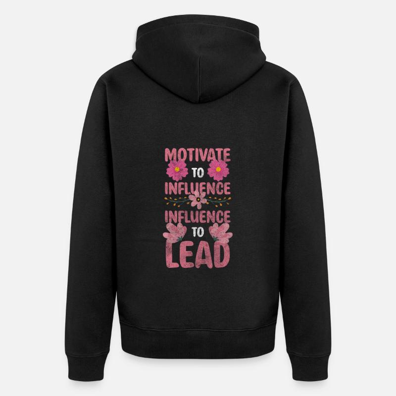 firma kollegen angestellte - Unisex Premium Bio Zip Hoodie - Schwarz