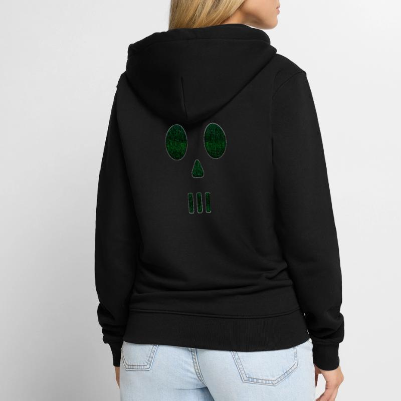 Hacking hackers hacker computer malware esport trojan Unisex Premium Organic Zip Hoodie