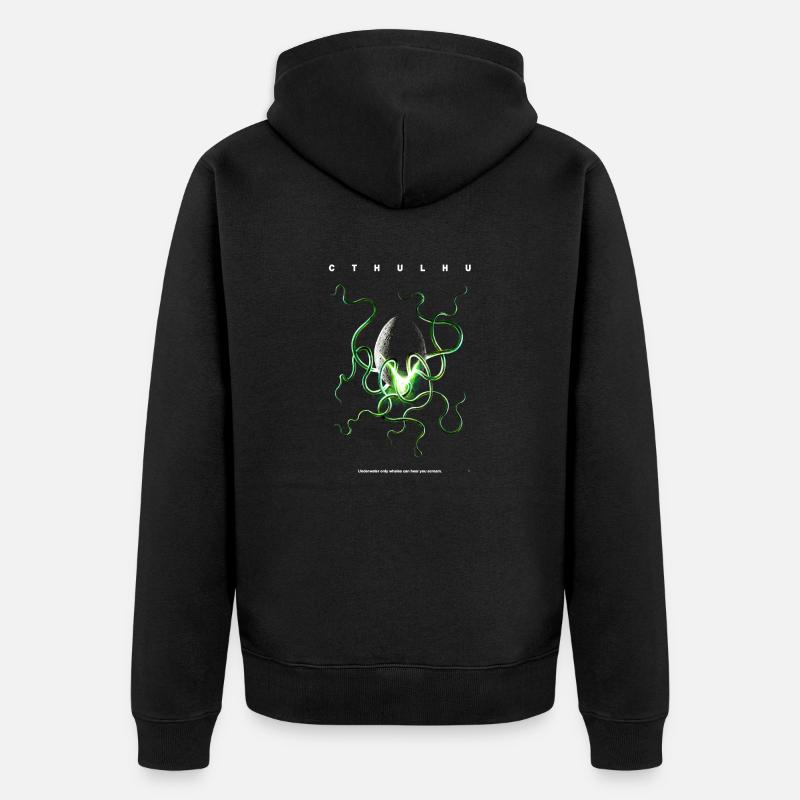 Cthulhu the 8th tentacle - Veste à capuche bio Premium Unisexe - noir