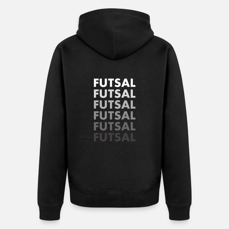 Fuxal sportif - Veste à capuche bio Premium Unisexe - noir