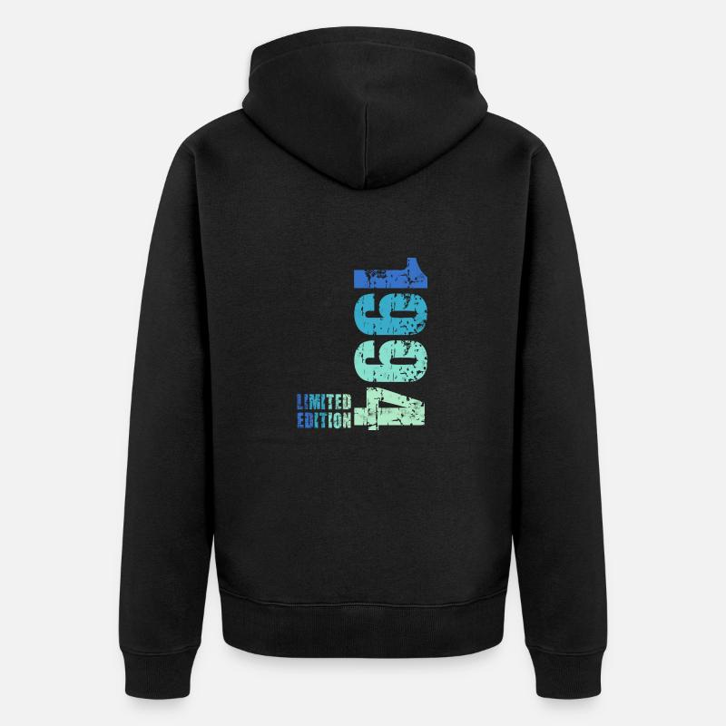 30e anniversaire 1994 - Veste à capuche bio Premium Unisexe - noir