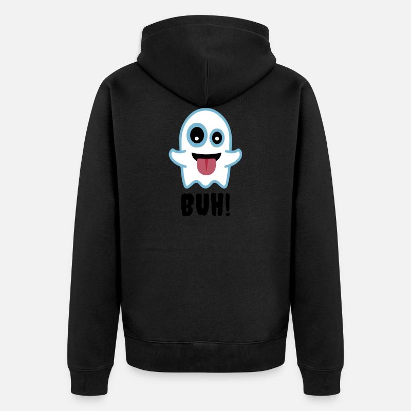 Buh - Ghost terrify sweet effrayant - Veste à capuche bio Premium Unisexe - noir