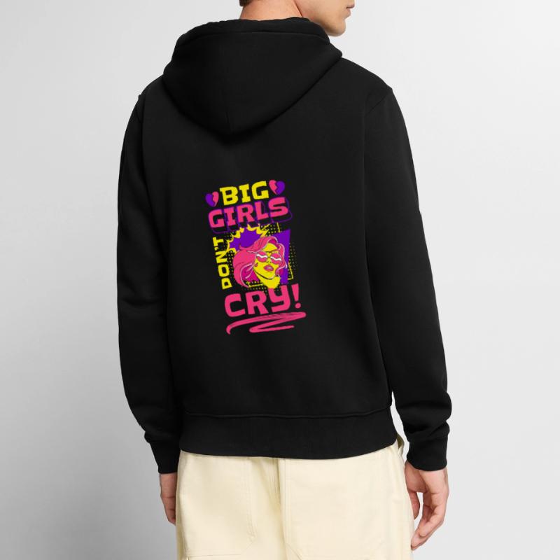 Comic Comics Speech Bubble Coloré Veste à capuche bio Premium Unisexe