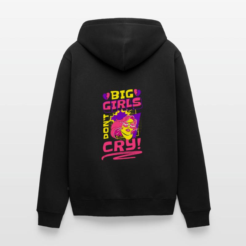 Comic Comics Speech Bubble Coloré Veste à capuche bio Premium Unisexe