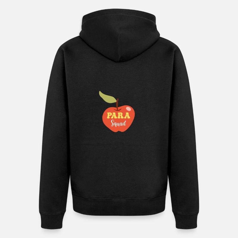 Paraprofessional - Unisex Premium Bio Zip Hoodie - Schwarz