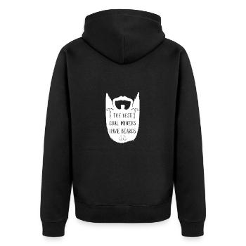 Mineurs de mines - Veste à capuche bio Premium Unisexe - noir - Dos - Nico (187cm)