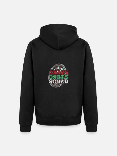 Darts Darts Player Darts - Unisex Premium Organic Zip Hoodie - black