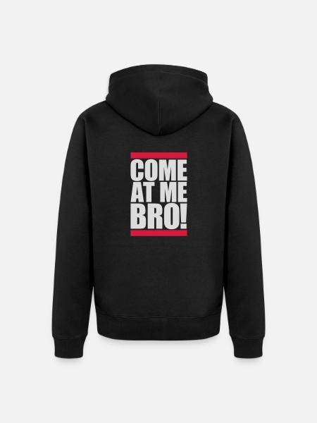 Viens à moi bro - Veste à capuche bio Premium Unisexe - noir