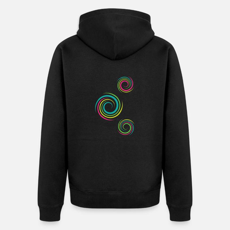 Psy - Veste à capuche bio Premium Unisexe - noir