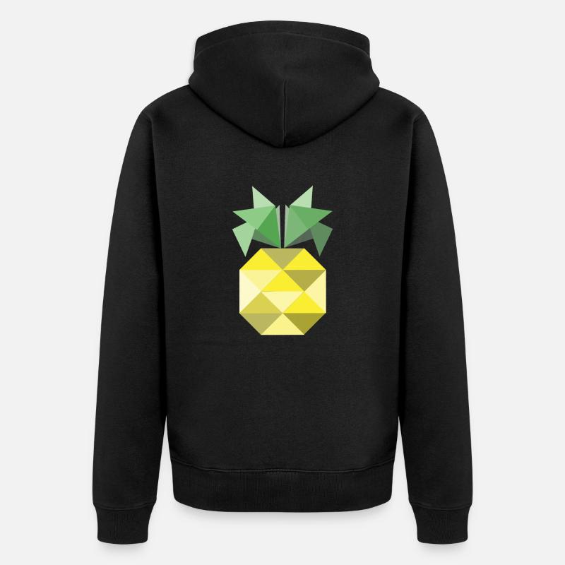 C'est un ananas! - Veste à capuche bio Premium Unisexe - noir