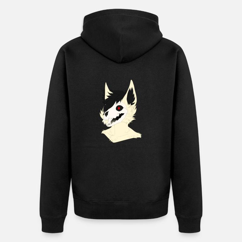 Smile Raven - Veste à capuche bio Premium Unisexe - noir