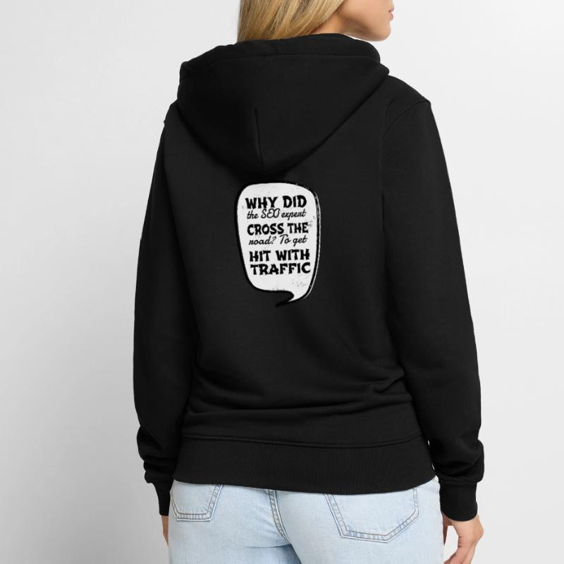 fullstack developer informatics computer Unisex Premium Bio Zip Hoodie