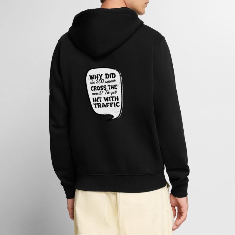 fullstack developer informatics computer Unisex Premium Bio Zip Hoodie