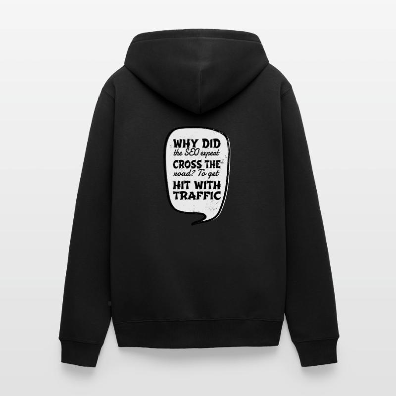 fullstack developer informatics computer Unisex Premium Bio Zip Hoodie
