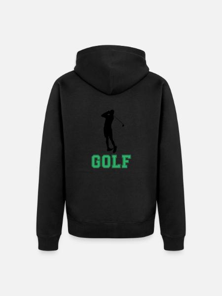 golfe - Veste à capuche bio Premium Unisexe - noir
