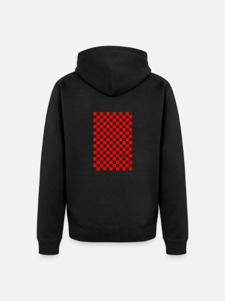 Punk - Unisex Premium Bio Zip Hoodie - Schwarz